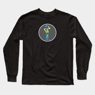 Shakedown Street Zoot Suit Invisible Girl Long Sleeve T-Shirt